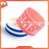 Wholesale Cheap Tie Dye Silicone Rubber Wristband for Promotion thumbnail-1