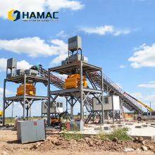 Hot Selling Belt-type Concrete Plant Ready-mixing Concrete Mixing Plant 120 Cubic Meters/hour Concrete Batching Plant for Sale thumbnail-1