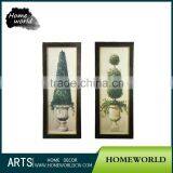 Medieval European Bridal Chamber Decorative Glass Wooden Picture Frame thumbnail-3