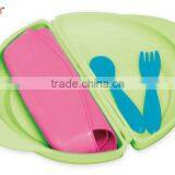 PM3322 China Wholesale Portable Plastic Baby Lunch Carrier Kit Baby Feeding Set thumbnail-2