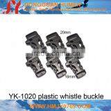 16mm Side Release Buckle,quick Release Whistle Buckle,plastic Buckle Wholesale
