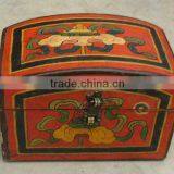 Chinese Antique Tibet Decorative Storage Box