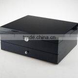 Luxury MDF Black Glossy Varnish Handmade Sunglasses Wooden Box Packing 8 Pieces thumbnail-3