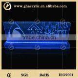 Acrylic Ice Sculpture Custom Acrylic Led Edge Lit Sign Ice Sculptures for Parties thumbnail-1