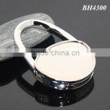 Wholesale Custom Handbag Shaped Bag Holder Zinc Alloy Foldable Metal Blank Bag Hanger Hook thumbnail-1