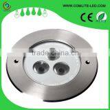 12W Stainless Steel 316 Cover IP67 RECESSED LED Inground Light