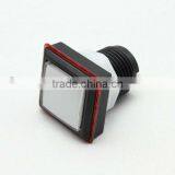 33mm Square Red LED Plastic Push Button Switch Momentary Push Button Swith