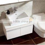 Multi-Layer Solid Wood Bathroom Mirror Vanity Cabinet Top Bath Vanity thumbnail-2
