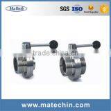 OEM Precision Pneumatic Normally Closed Stainless Steel Butterfly Valve Gearbox thumbnail-3