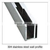304 Stainless Steel Frame Straight Sliding Glass Compact Shower Room Design(KD5588) thumbnail-5
