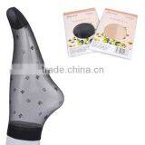 Ladies Custom Transparent Ankle Socks thumbnail-1