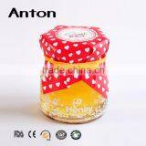 Custom Design 100ml Glass Bottles for Milk and Pudding With Tin Lid thumbnail-1