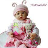 Silicone Vinyl 22'' Lifelike Reborn Baby Dolls thumbnail-1