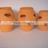 Hand Made Strawberry Planter Terracotta thumbnail-1