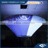 Portable Trade Show Pop Up Conicalness Hanging Banners