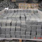G654 Paving Stone, Dark Grey Granite Paving, G654 Cobble thumbnail-6
