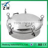 Sanitary Stainless Steel Tank Sanitary Ellipse Manhole Cover thumbnail-1