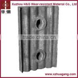 Long Life High Manganese ZGMN13 Copper Mine Ball Mill Liner Plates