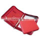 Zipper Closure Memo Organizer Book With Pen Holder (BLY5-4008PP) thumbnail-1