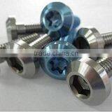 High Strength Gr5 DIN912 M6X12mm Titanium Fastener Titanium Screw Titanium Bolt thumbnail-1