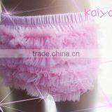 Latest Design Newborn Underwear Baby Comfortable Ruffle Bloomer thumbnail-5