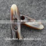 HORN RESIN TOGGLE BUTTON FOR GARMENT