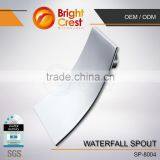 Best Silver Color Bathroom Waterfall Brass Faucet