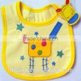 Hot Sale Customizable Cotton Baby Bibs Wholesale thumbnail-3
