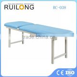 Being comfortable examination table with PVC sponge mattress bed for clinic
