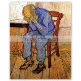 ROYI ART Van Gogh Oil Painting Handing on Wall Decor of Two Poplars on a Hill thumbnail-5