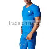 Wholesale Youth Gym Compression Cool Sexy Wear Fabric Dark Blue thumbnail-3