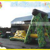 Giant Inflatable Aqua Obstacle at Swimming Pool, Inflatable Water Obstacle Course thumbnail-2