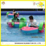 Attractive Aqua Toy Children Paddle Wheel Boat Water Bike thumbnail-3