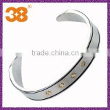 hot saling zricons magnetic bangle+stainless steel jewelry