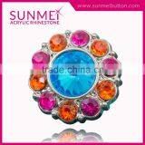 Decorative Professional Crystal Rhinestone Buttons Flat Back thumbnail-5