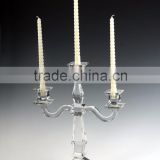 small crystal wedding candle stand for wedding event