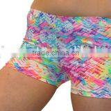 Women Dri-Fit Athletic Fitness Dance Yoga Shorts Compression Running Gym Shorts thumbnail-1