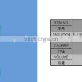 100ml Toilet Water Tonic PET Bottle Skin Freshener Transparent Bottle Cylider Bottle With Sprayer thumbnail-2