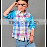 Baby Boys Check T-shirts Long Sleeve Fashion Style thumbnail-4