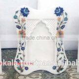 Handcrafted Marble Picture Frame Made By Inlay Natural Stone thumbnail-1