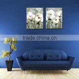 Home Decoration Print Beautiful White Flower Oil Painting thumbnail-3