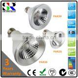 COB 25 degree high PF CRI PAR16 PAR20 PAR30 PAR38 family series design COB focus led dimmable spot bulb