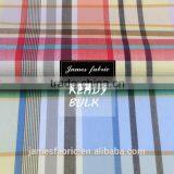 James Ready Bulk Big Colorful Check Regular Soft 15/16 New Developed Cotton Plain Fabric