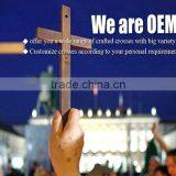 JS-SZ014 Funeral Fittings Wooden Cross thumbnail-5