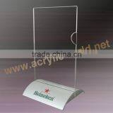 Plastic Menu Holder Stand