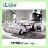 Latest Design PU Leather Chesterfield Sofa Bed DS-TJ35#