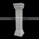 White Marble Square Pillar Design