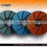 Diamond Snail Lock Edge Grinding Wheel Resin Bond Polishing Pad thumbnail-1