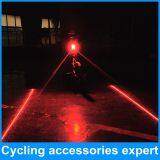 High Quality 64 LED Wireless Remote Control Bicycle Bike Signal Brake Rear Light With Laser Warning thumbnail-4