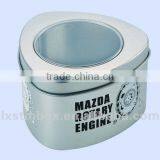 Triangle Shape Size:90*90*60mm With Window Plain Can